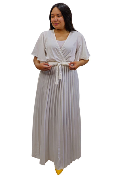 Maxi Vestido Plisado Enora