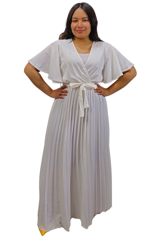 Maxi Vestido Plisado Enora