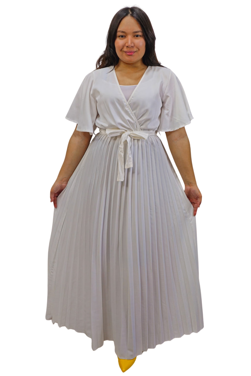 Maxi Vestido Plisado Enora