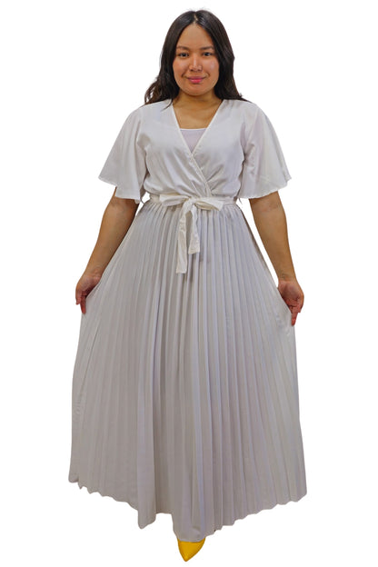 Maxi Vestido Plisado Enora