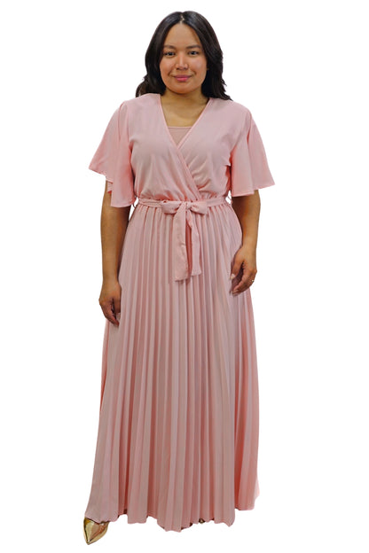 Maxi Vestido Plisado Enora