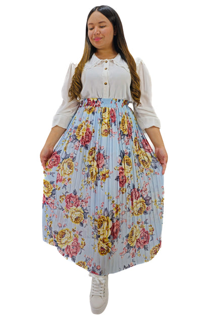 Maxi Falda Florece