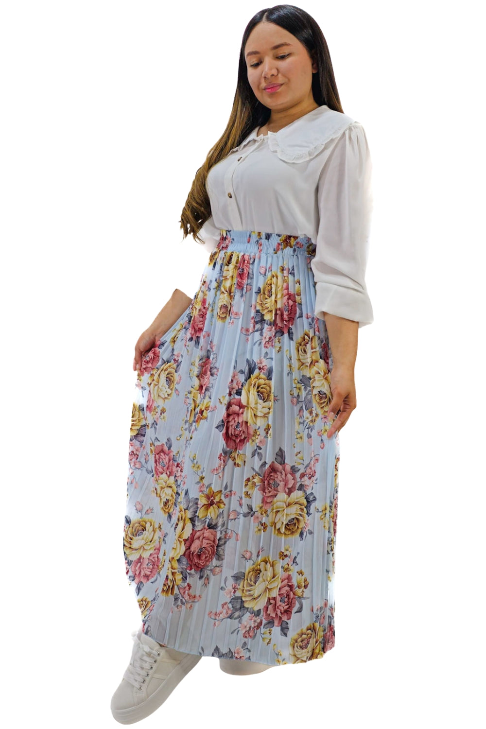 Maxi Falda Florece