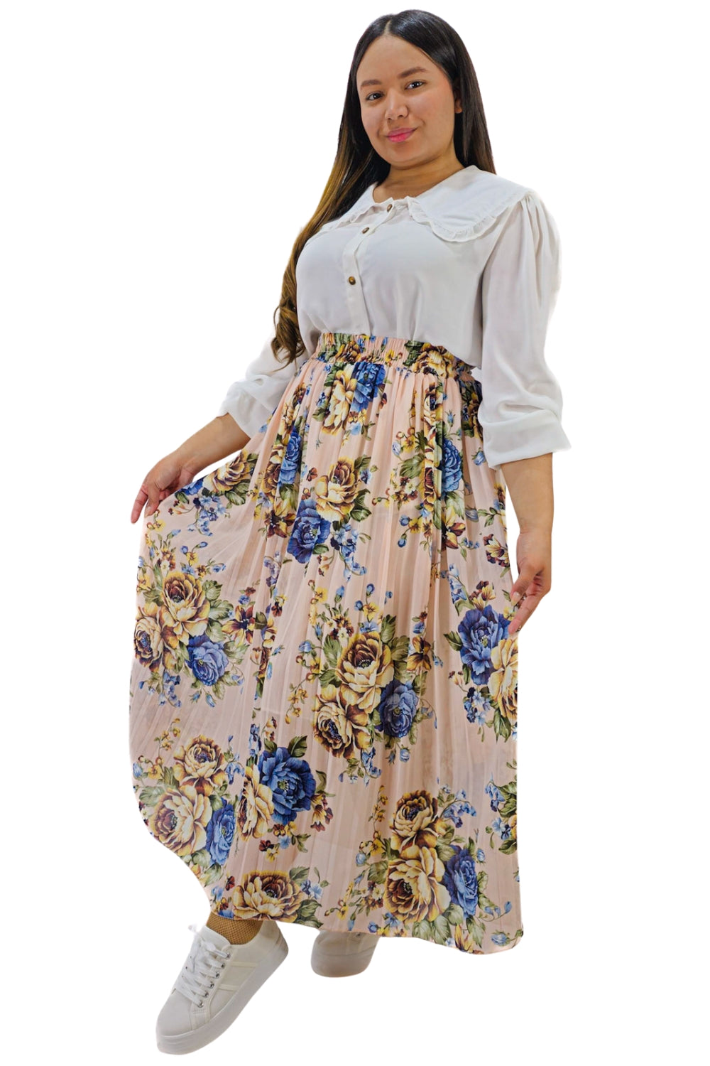 Maxi Falda Florece