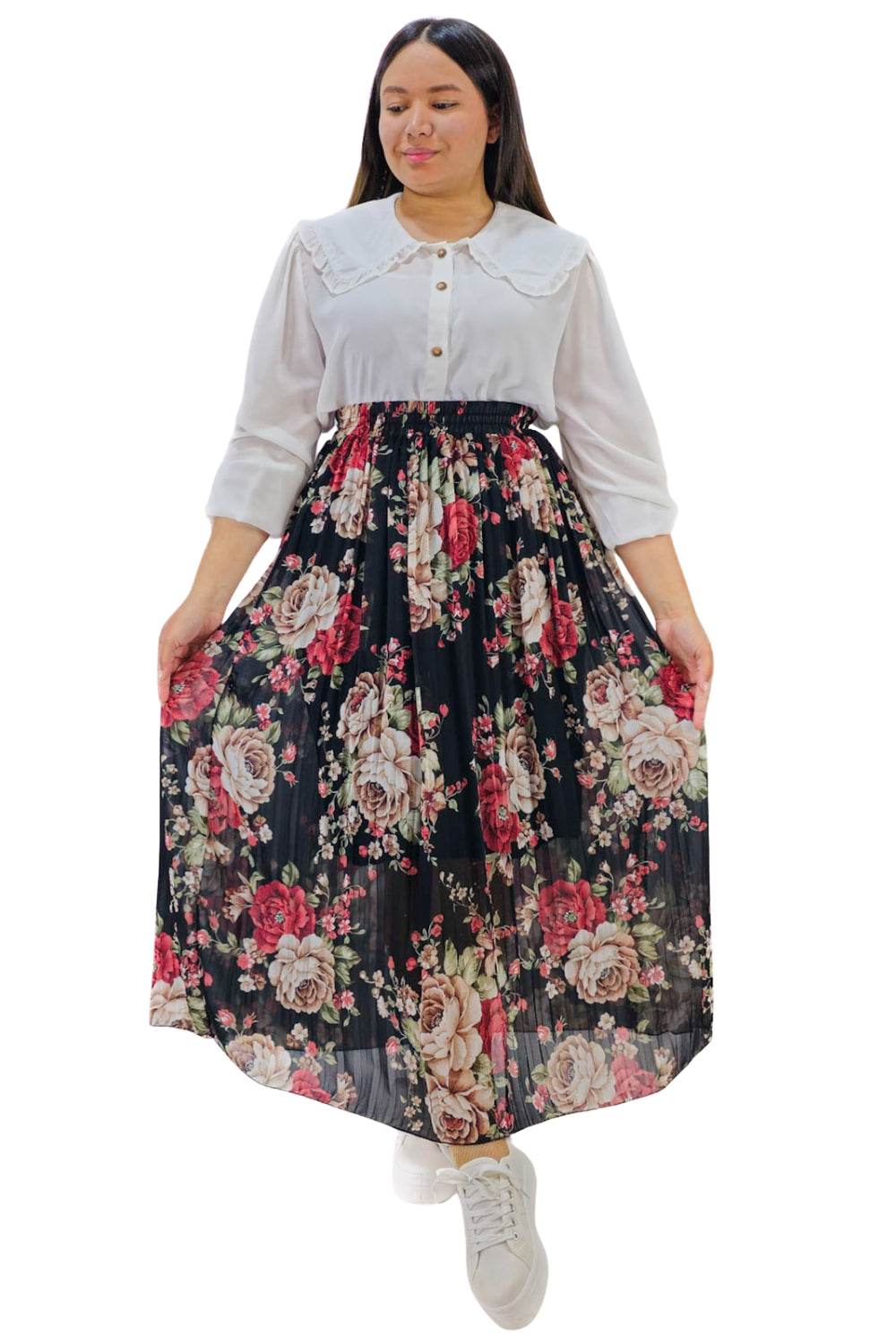 Maxi Falda Florece