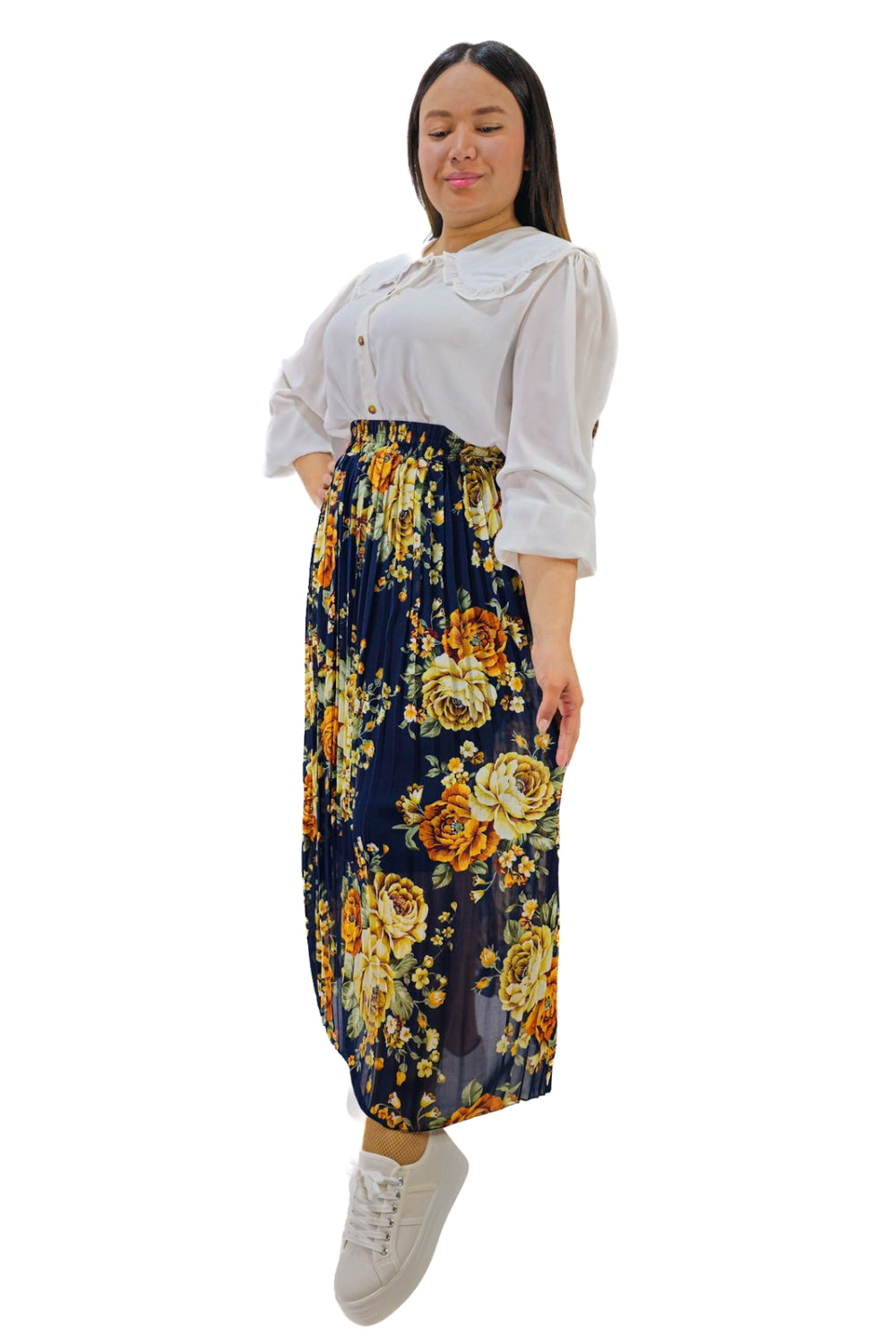 Maxi Falda Florece