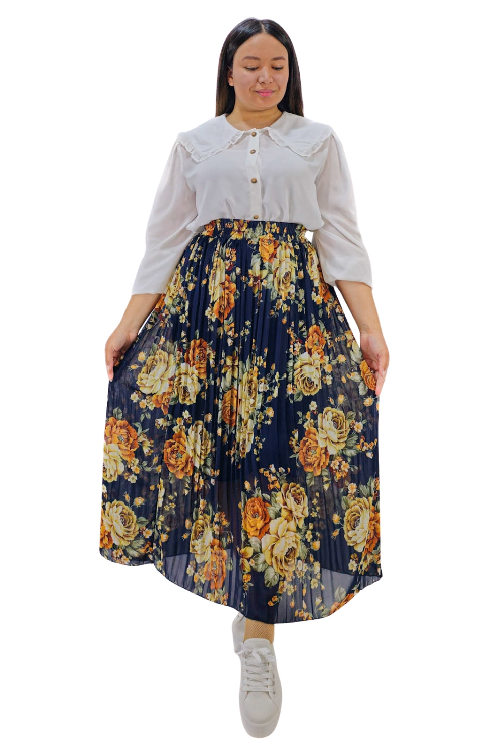 Maxi Falda Florece