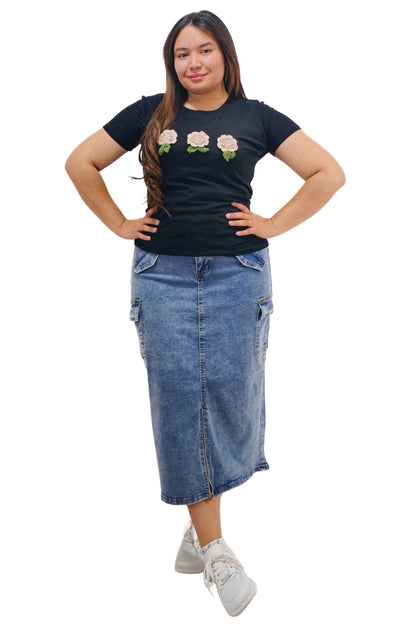 Polera Flores