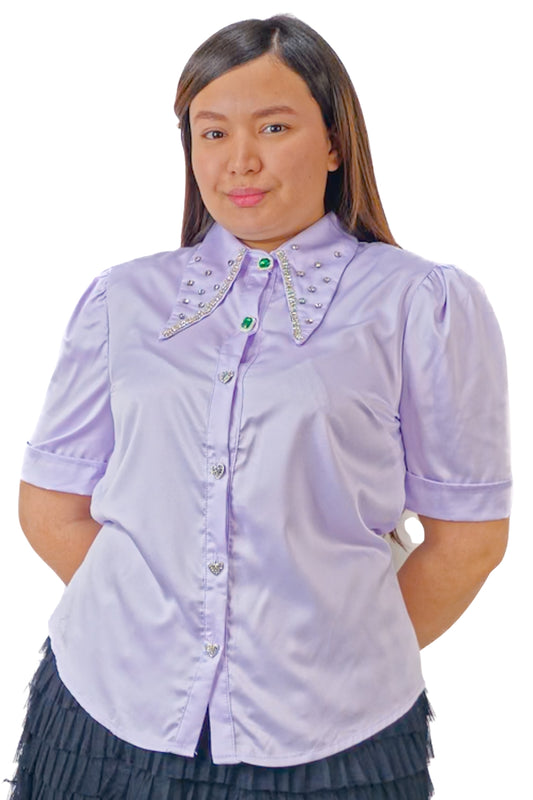 Blusa de Satín Charlize