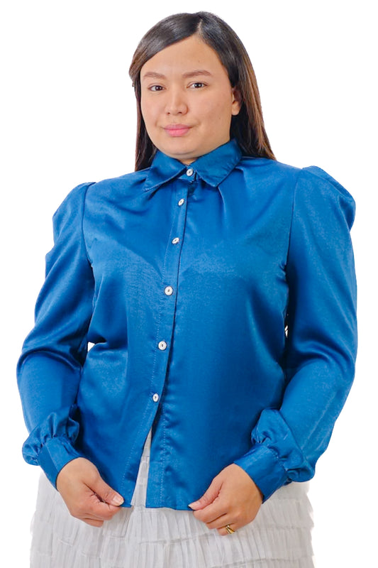 Blusa de Satín Akira