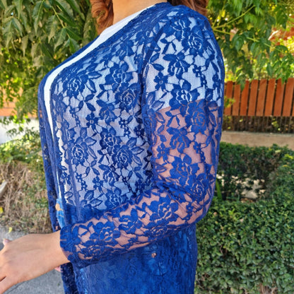 Kimono Largo de Encaje