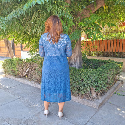 Kimono Largo de Encaje