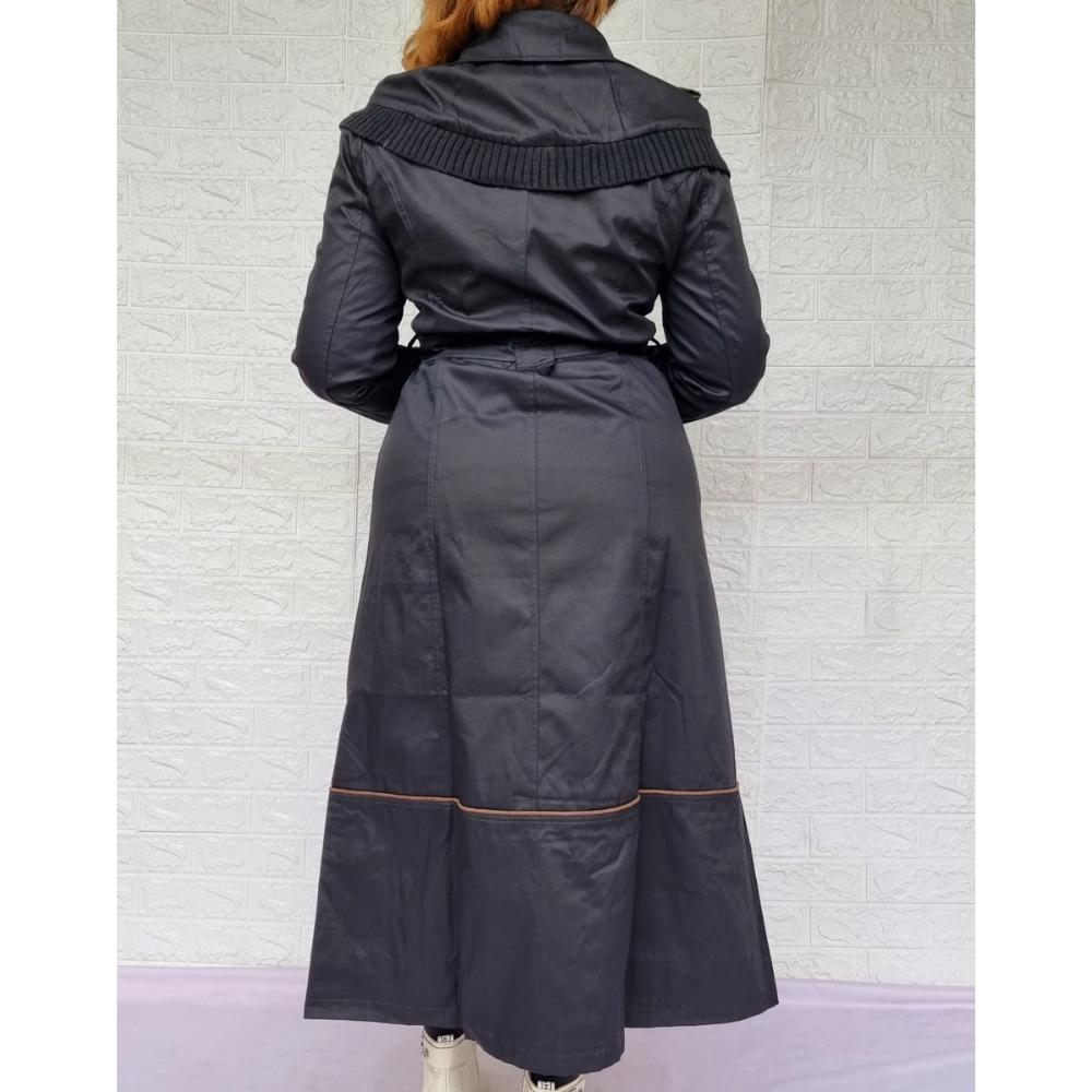 Abrigo Parka Negro